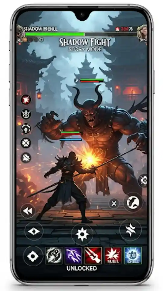 Shadow Fight MOD APK (2025) – Latest Version with Max Level & All Features Unlocked 1 Story Mode